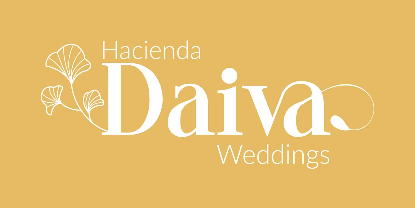 Logo Daiva_Weddings en Negativo